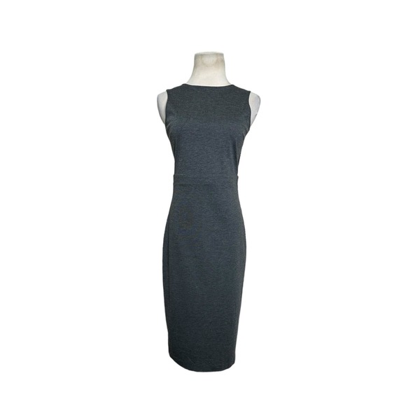 Cupcakes and Cashmere gray sleeveless open back sheath dress size XS - Picture 11 of 11
